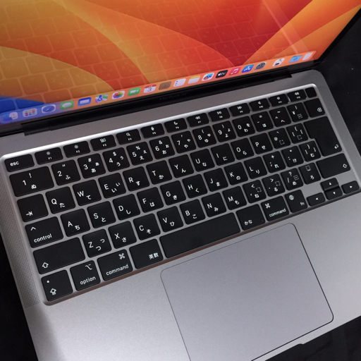 1円 Apple MacBookAir 13インチ 256GB スペースグレイ MGN63J/A ノート