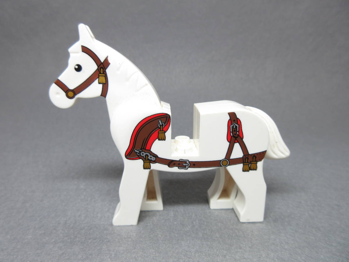 LEGO☆正規品 入手困難品 ハーネス プリント 馬 王様の馬車 同梱可能 