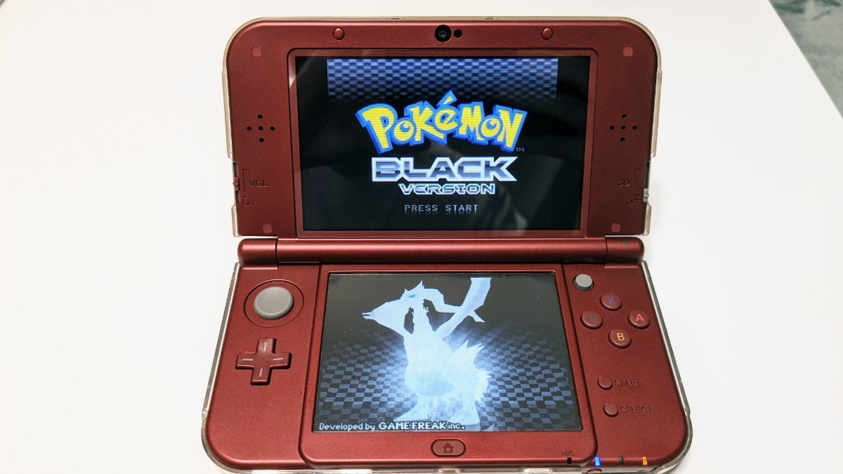 希少】 北米版 ポケモン DSソフト ポケットモンスターブラック 