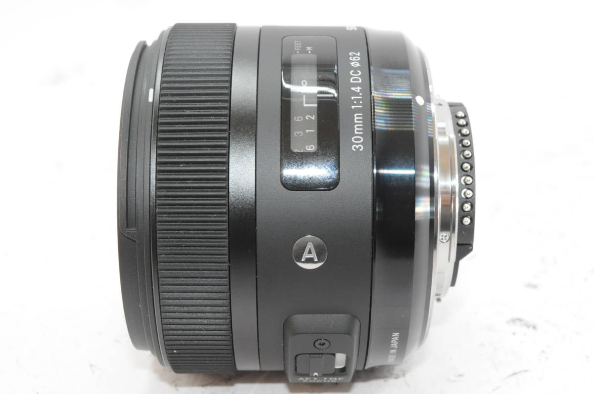 ☆特上品☆ シグマ SIGMA 30mm F1.4 DG HSM Art ニコン ☆前後