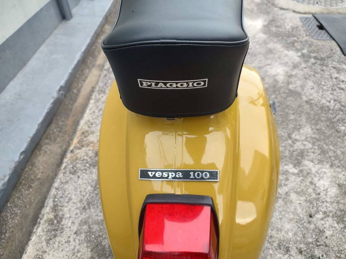 ☆VESPA☆ 50s / 100 / 125ET3用ノーマル風シート ブラック2 ピアジオ