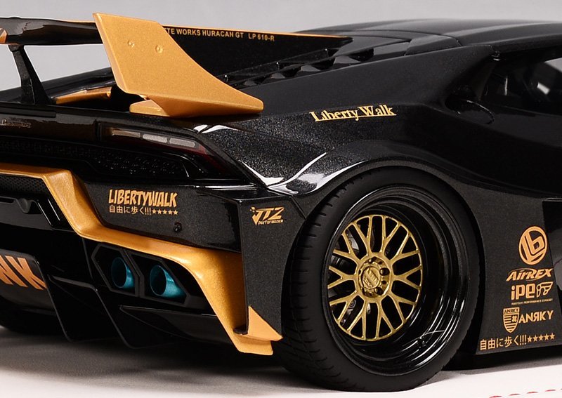 超 な LBWK 世界限定66台 IM 1/18 ランボルギーニ LP610-4 Huracan GT Liberty Walk LB ...