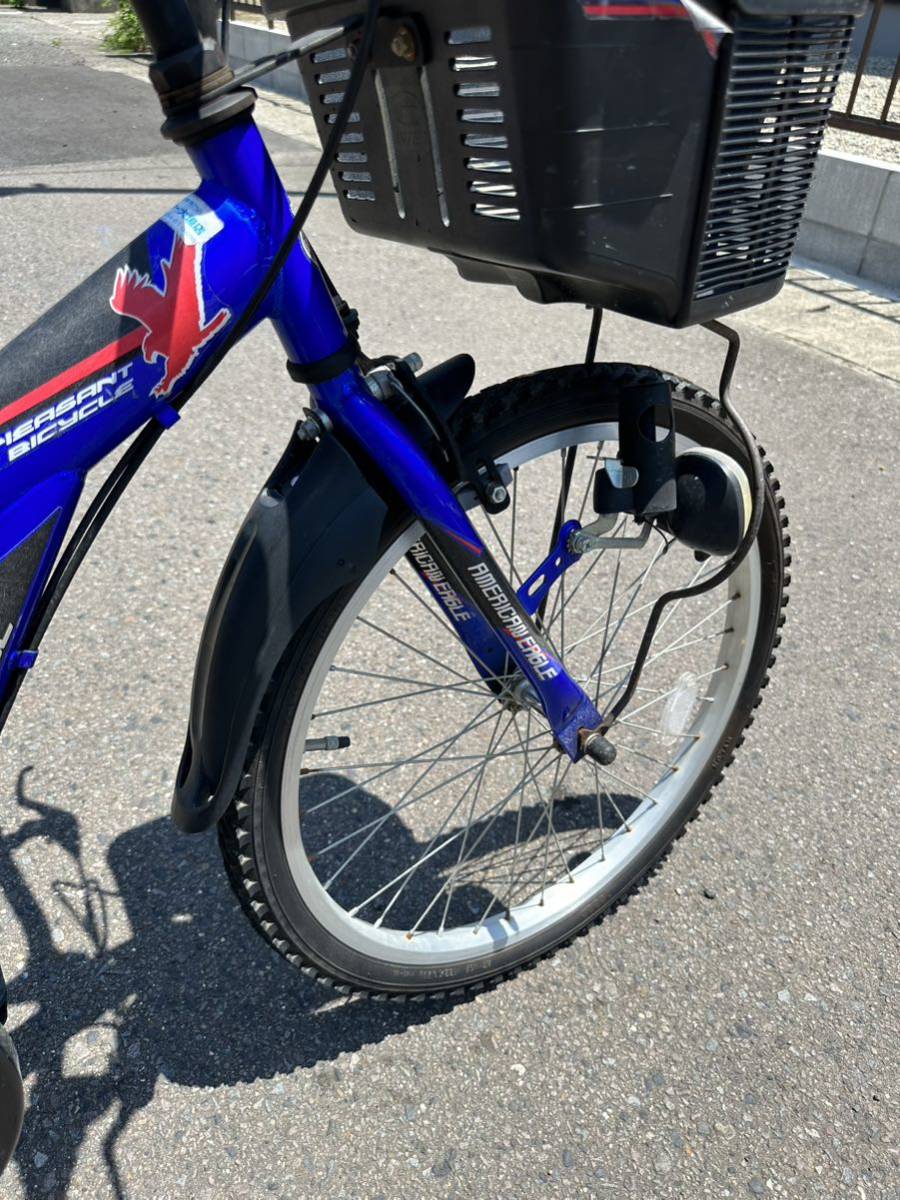 引き取り限定 子供用自転車 American eagle 22インチ 6ギア 【公式通販】