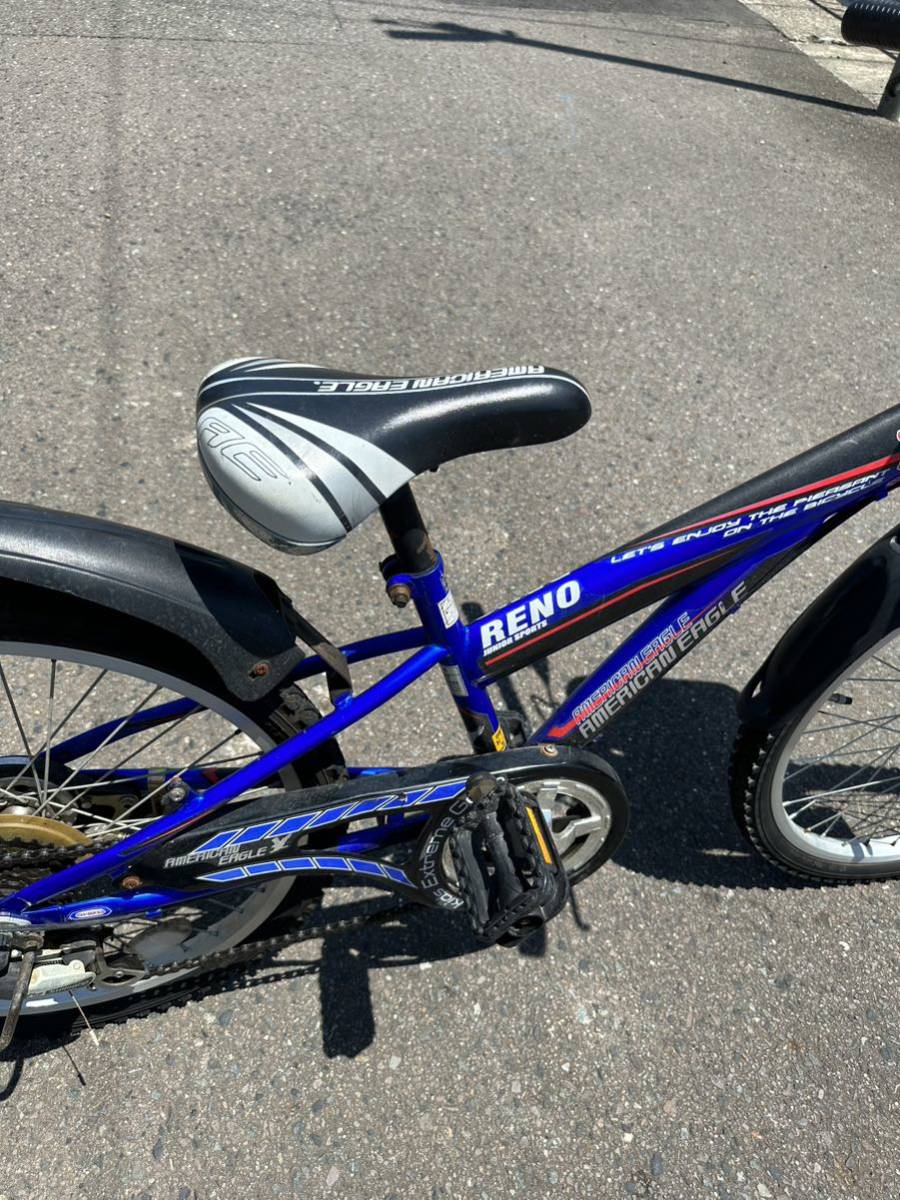 引き取り限定 子供用自転車 American eagle 22インチ 6ギア 【公式通販】