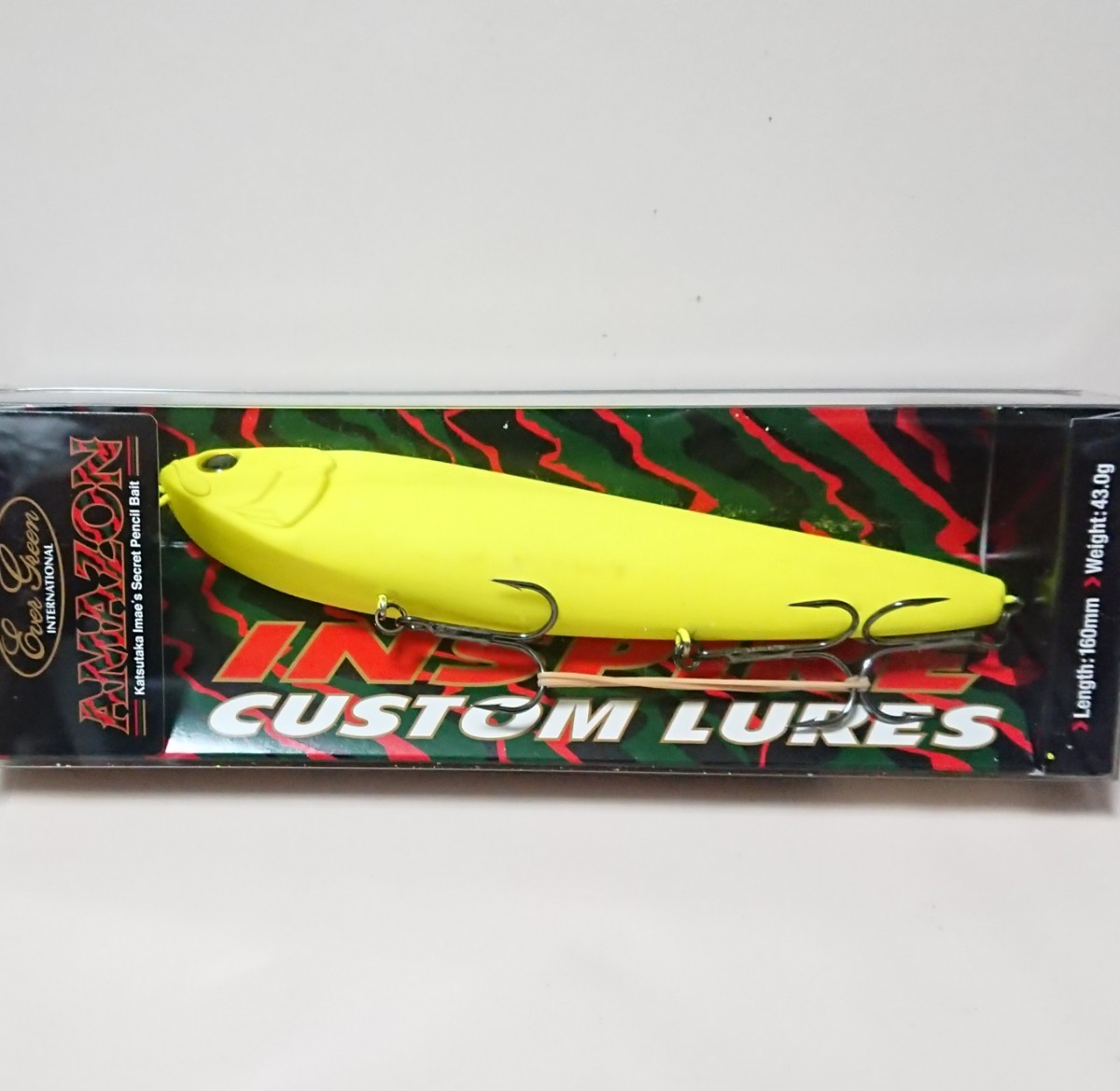 新品！エバーグリーン アマゾン その他人気ルアー多数出品中！同封可能です。