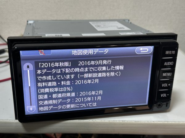 トヨタ純正　SDナビ　NSCD-W66 チェックOK２７