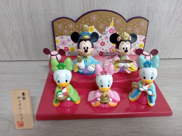 激レア 東京ディズニーリゾート ひな人形 5人飾り