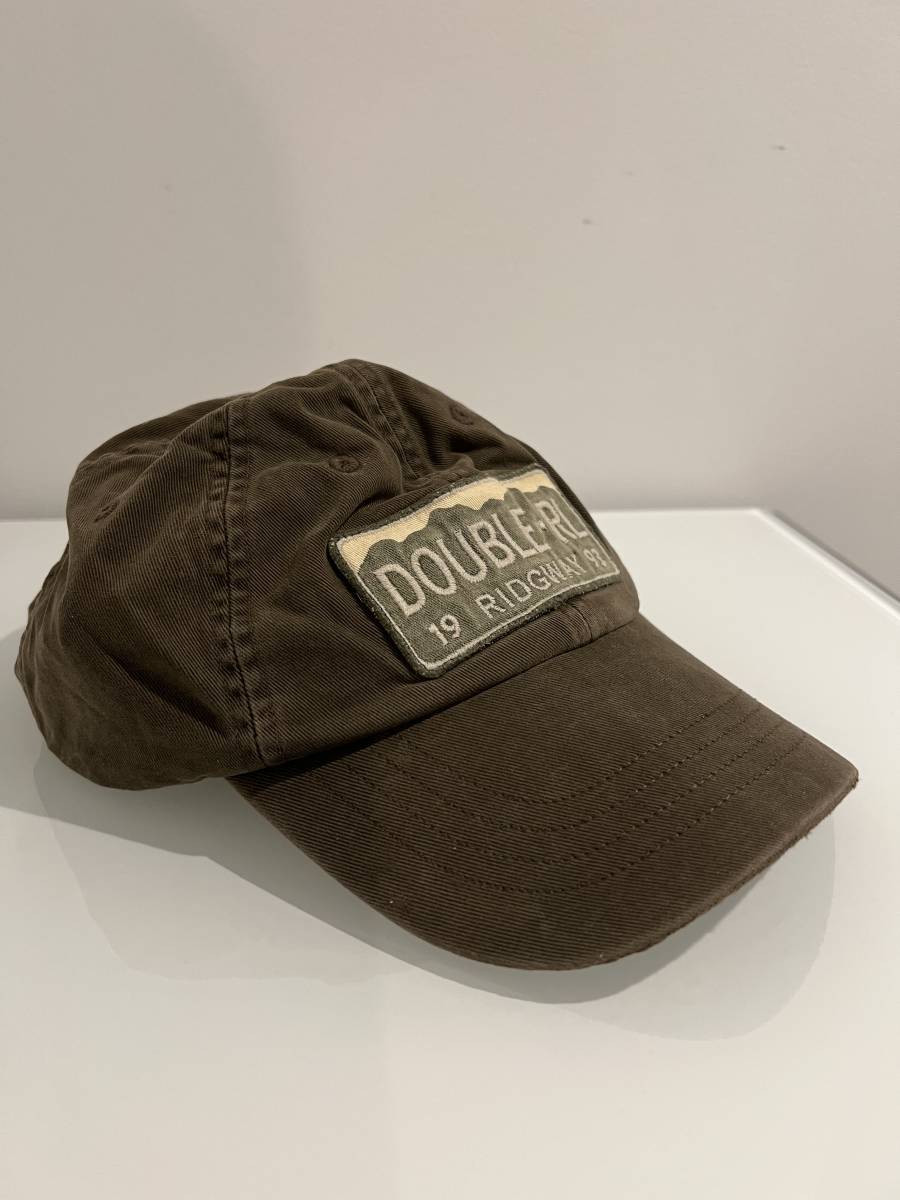 未使用 RRL ダブルアールエル レザーストラップ コットン キャップ