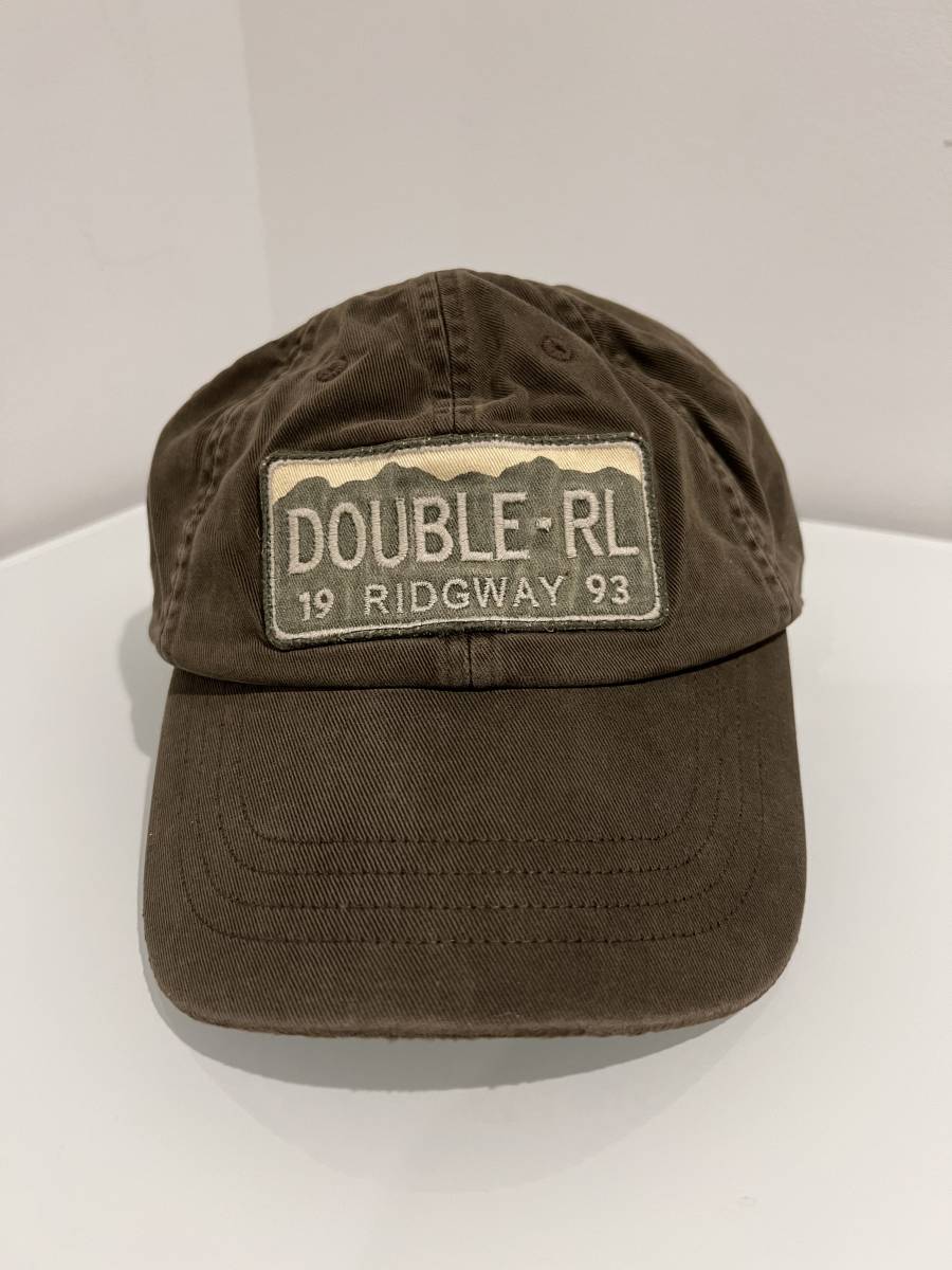 未使用 RRL ダブルアールエル レザーストラップ コットン キャップ
