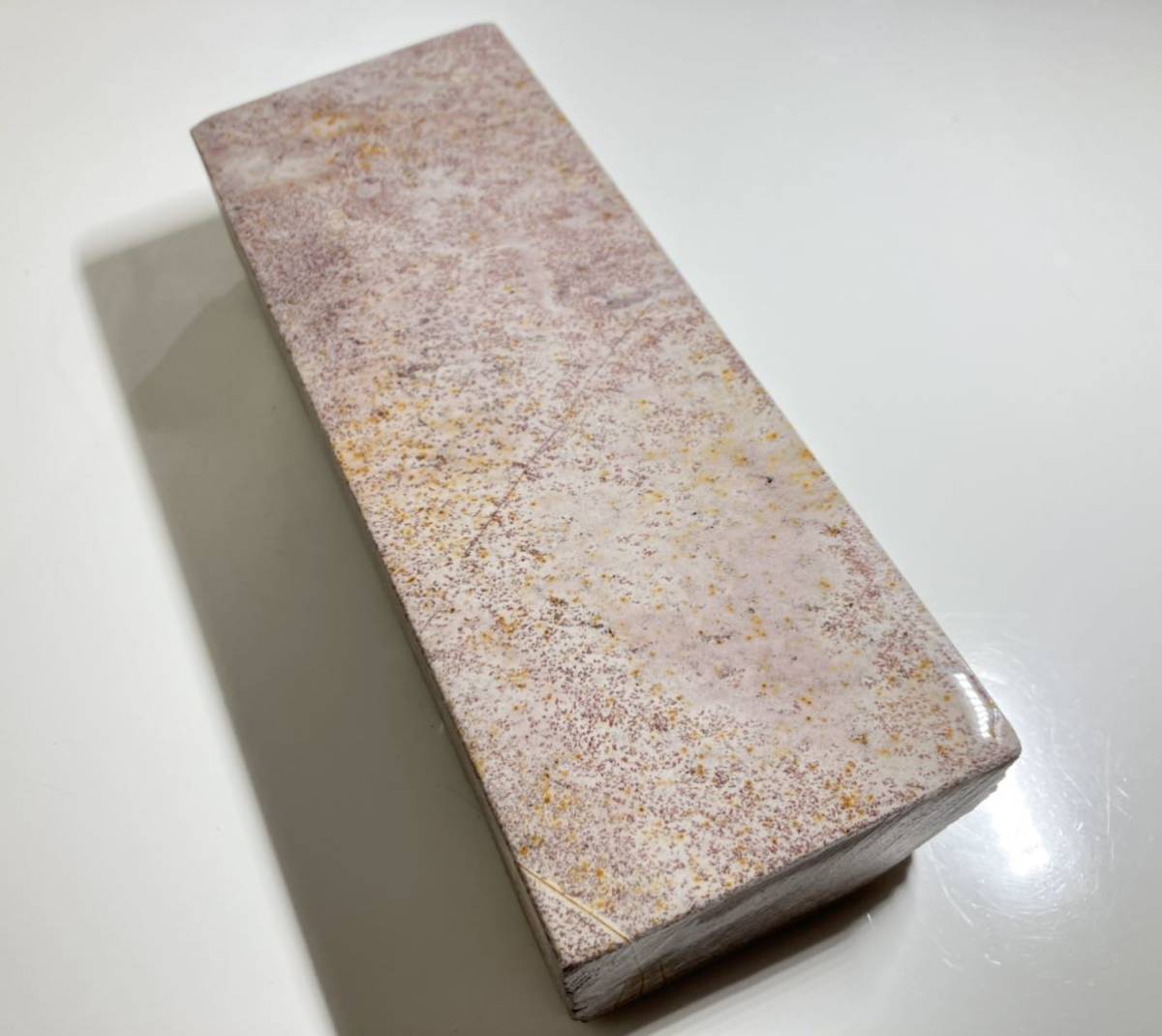 天然砥石 京都 大平 巣板 蓮華 特級品 1610g 仕上砥 鉋 鑿 大工道具 包丁 小刀 彫刻刀 木彫 カミソリ 砥石