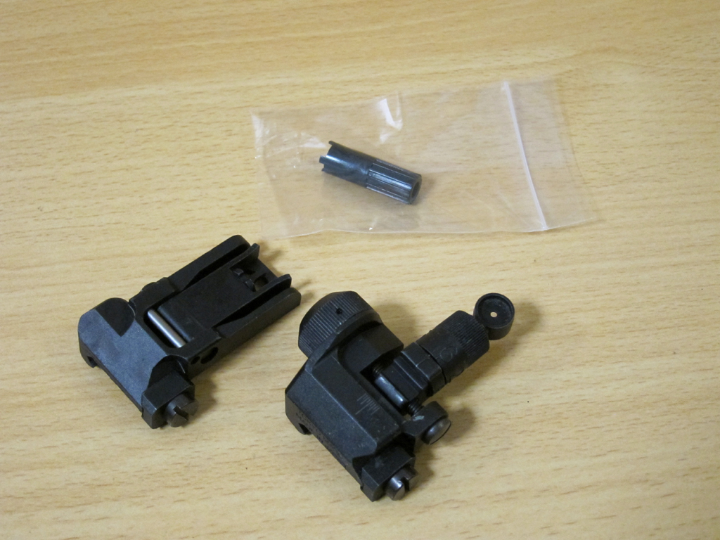 東京マルイ 次世代 HK416D DEVGRU フロントサイト & リアサイト HK416C HK416 デルタカスタム