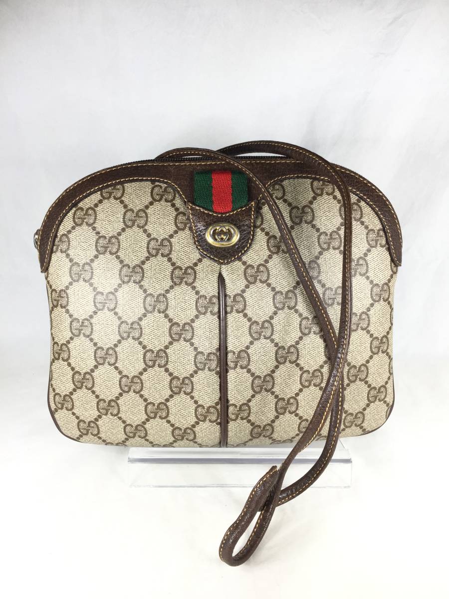 中古品】GUCCI グッチ 904.02.047 シェリーライン GG柄