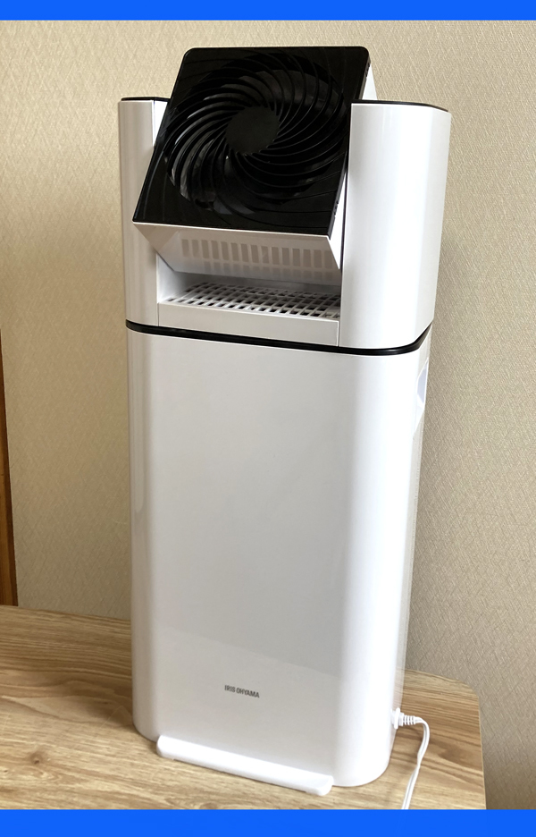 アイリスオーヤマ サーキュレーター 衣類乾燥除湿機 KIJD-I50-W