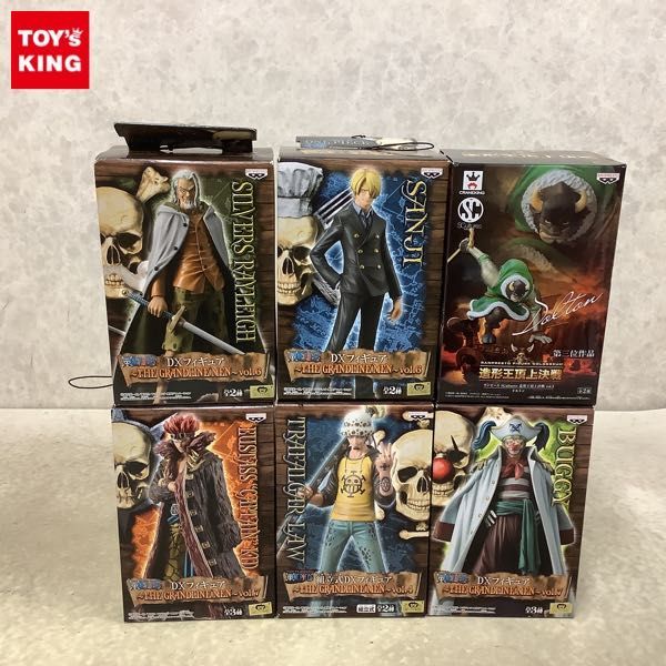 1円〜 未開封 ONE PIECE DXF THE GRANDLINE MEN サンジ ロー キッド 他