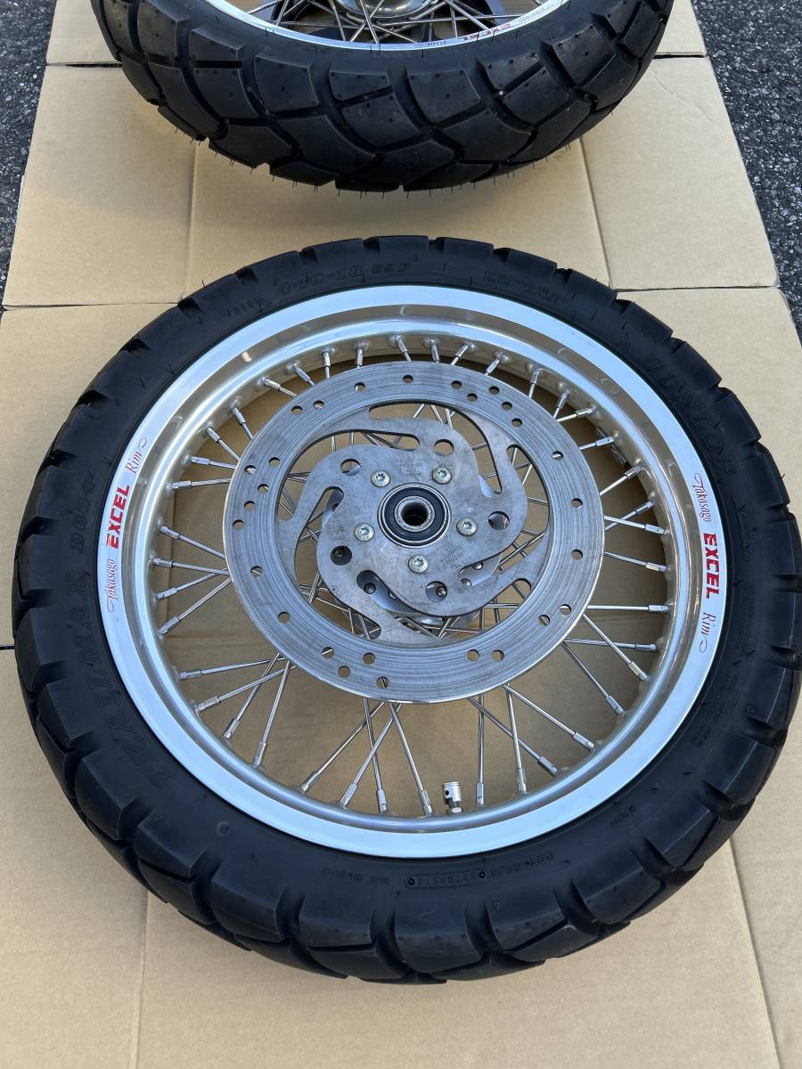 エキセルリム 18インチホイール スポーツスター XL883 XL1200 カフェ