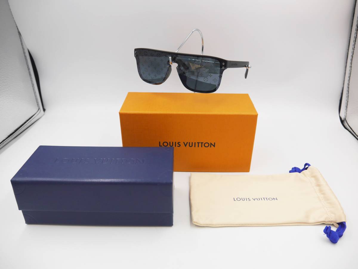 【ほぼ未使用(試着程度)】LOUIS VUITTON ルイ・ヴィトン ワイメア サングラス モノグラム Z1082E 箱・ケース・保存袋付属 [11229-agjjj]