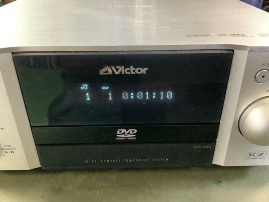 Victor ビクター CA-EXA3 DVDコンポ DVD/CDレシーバーアンプ単品◇委託