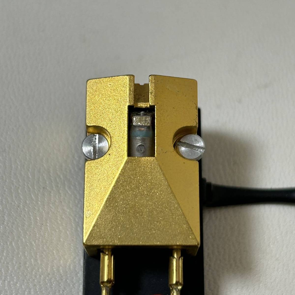 針折れ品 ジャンク DENON 103MCカートリッジ&シェル付き DENON 針折れ