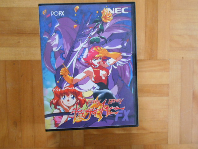 PC-FX 「キューティーハニー」 NEC キューティーハニー PC-FX FX