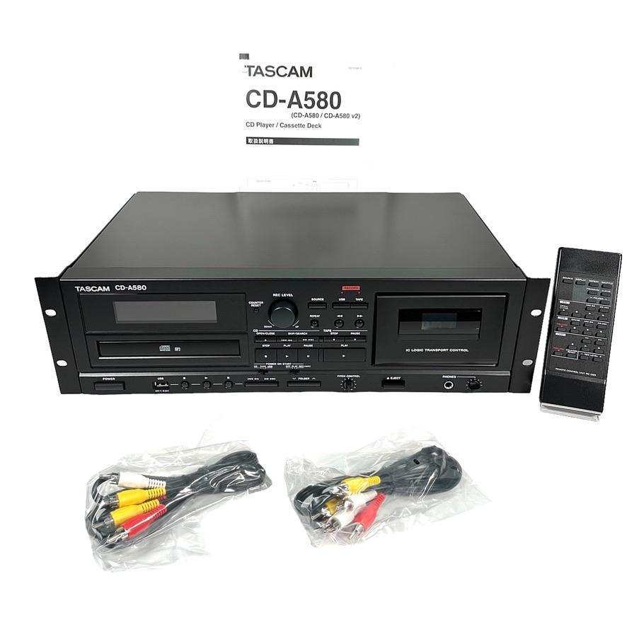 ジャンク扱い TASCAM タスカム カセット/CDプレーヤー CD-A550 2010年