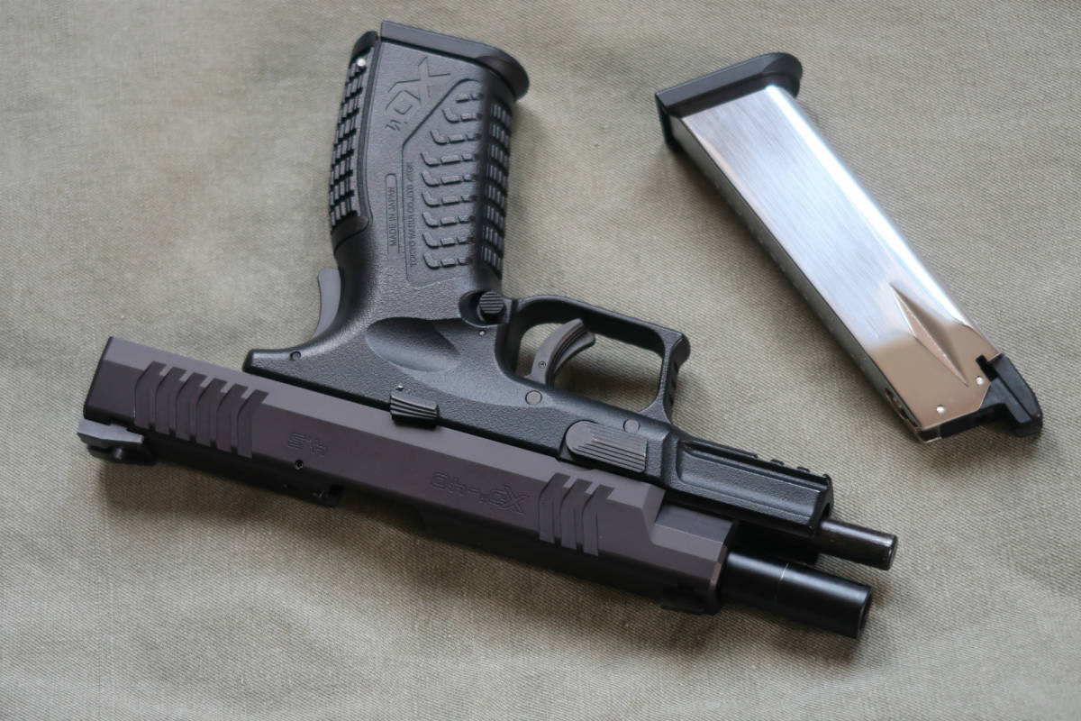 東京マルイ XDM-40 エアソフトガン デトネータースライド他カスタム 美品