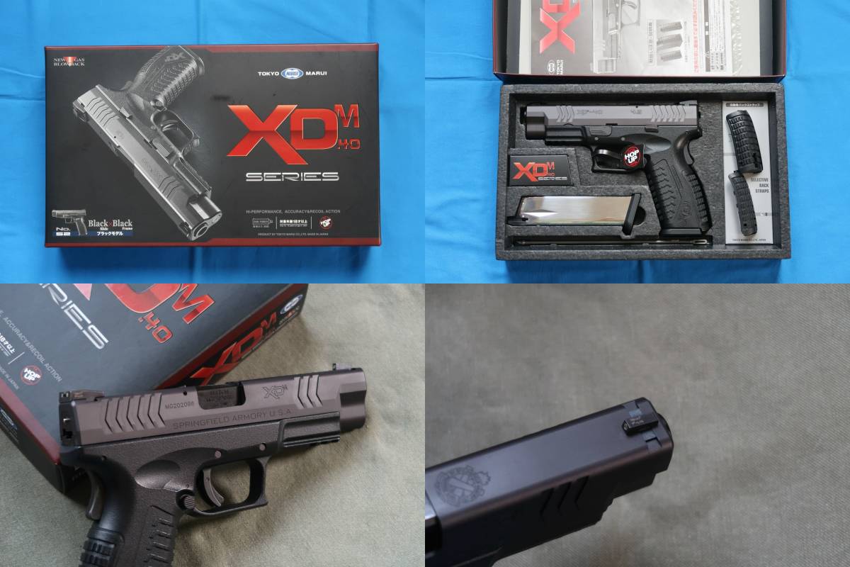DETONATORカスタム 美品 東京マルイ XDM .40S&W 4.5 CNCスライド 