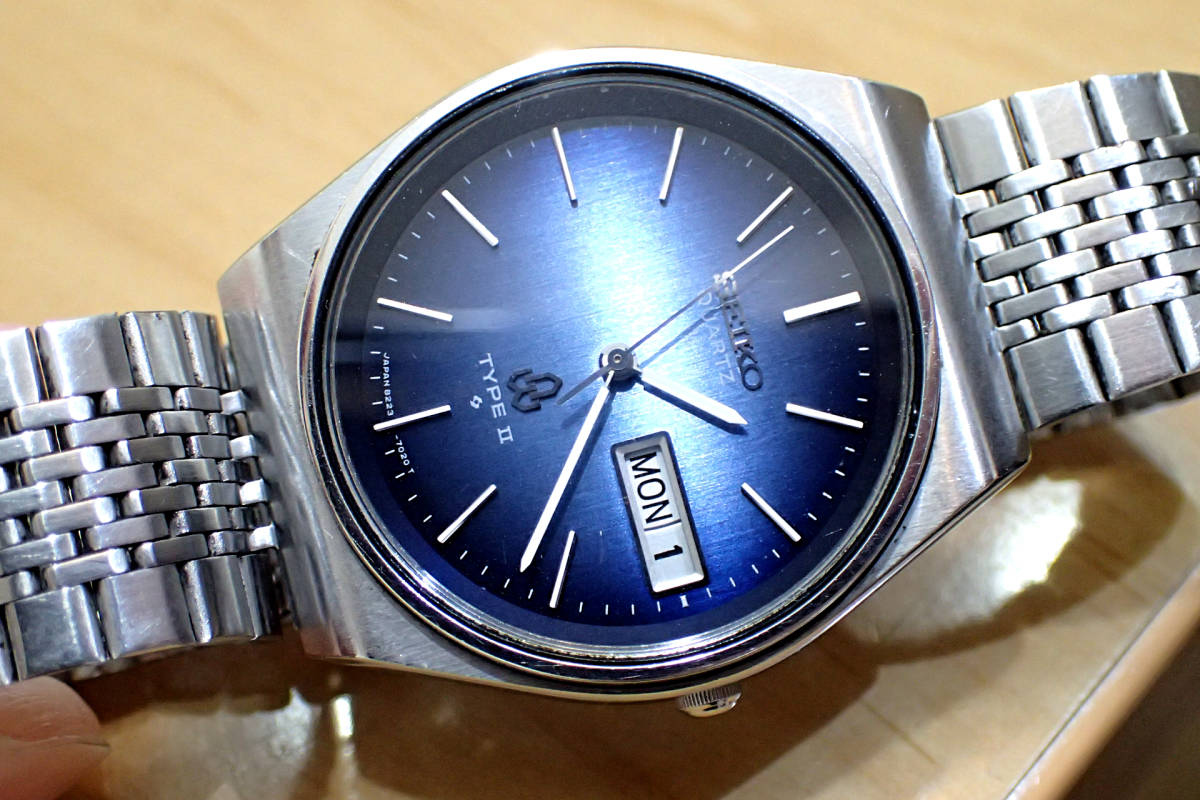 SEIKO セイコー TYPEⅡ タイプ2 セイコー⁄SEIKO ブルー 8223-7010 