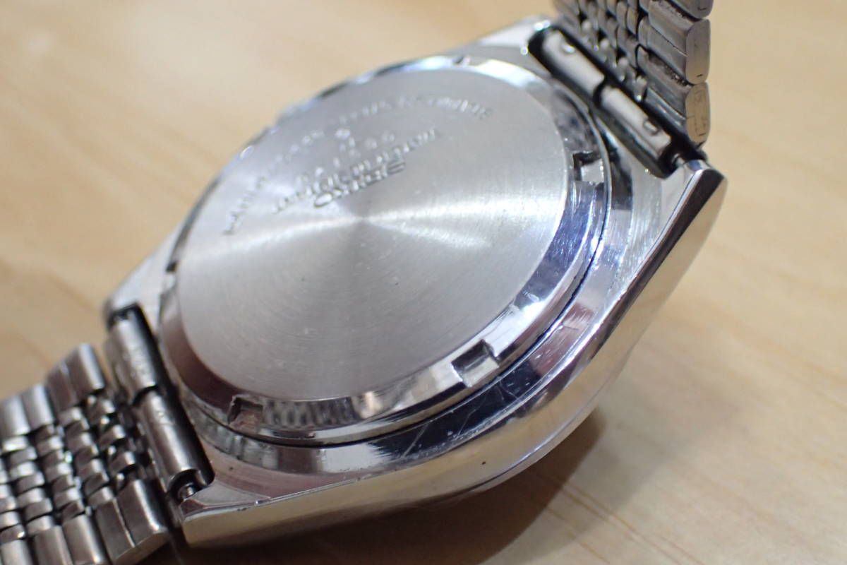 時計店在庫 セイコー/SEIKO ◇タイプ2/TYPEⅡ 8223-7010 ブルー文字盤