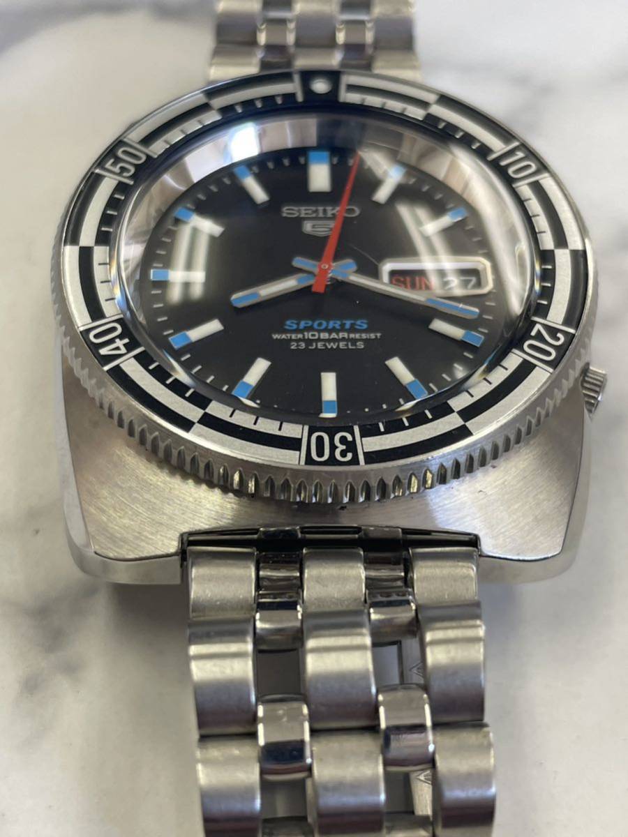 2. デットストック 稼動品 SEIKO セイコー 5 スポーツ 復刻版 時計 