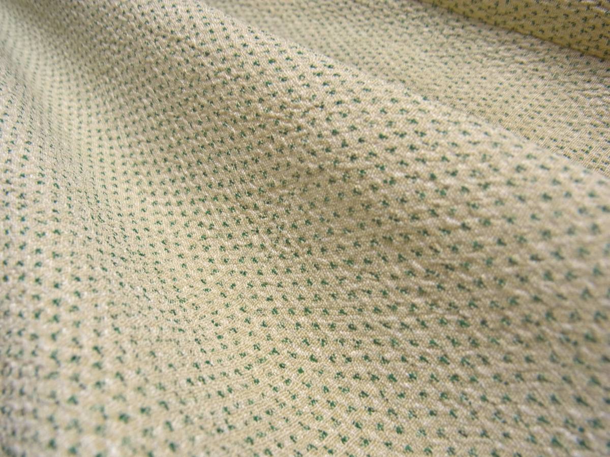 古布鎌倉山アロハ*着物リメイク：本塩沢・蚊絣：正絹夏着物：イレギュラーな裾のゆったりトップス＾＾チュニック・*ハンドメイド