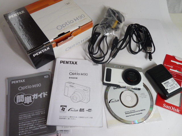H90 Optio ホワイト セラミックホワイトの買取価格 ペンタックス