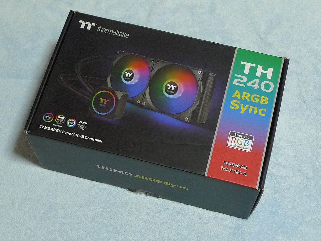安い，人気 Thermaltake TH240 ARGB Sync 240mm簡易水冷CPUクーラー LGA1700対応 CL-W286-PL12SW-A(CPUクーラー)｜売買されたオークション情報、yahooの商品情報をアーカイブ公開 - オークファン CPUクーラー