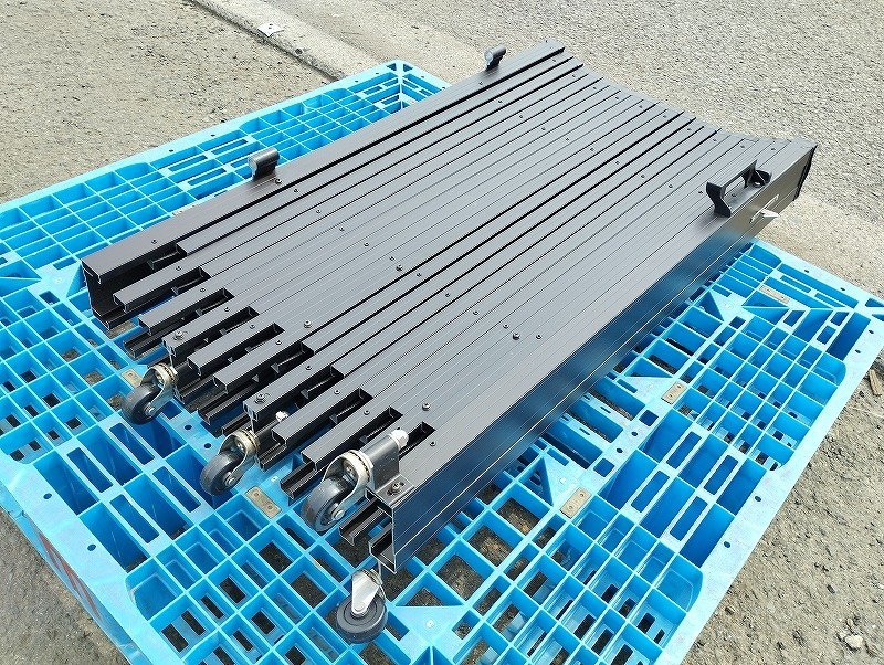 YKK AP アルミ門扉 伸縮門扉 アコーディオン アルミゲート 片開き 最  