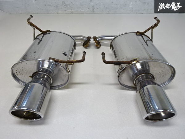 シムス SYMS BR9 レガシィ EJ25 ATターボ マフラー 左右 ステンレス Y0800BR001 JATA-1201100325 BRG D型 棚D-1