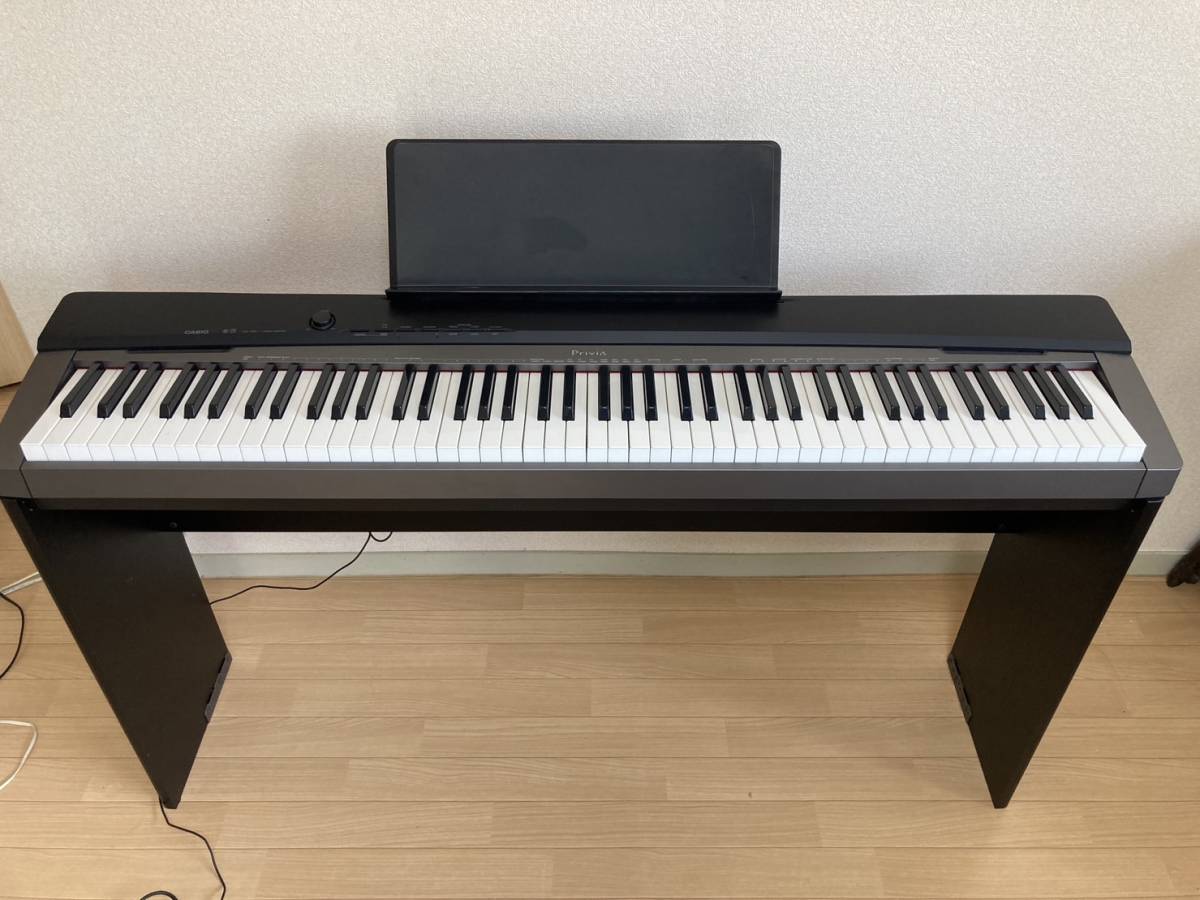 CASIO カシオ 電子ピアノ PX-130 privia 88鍵盤 キーボード 音出し確認 