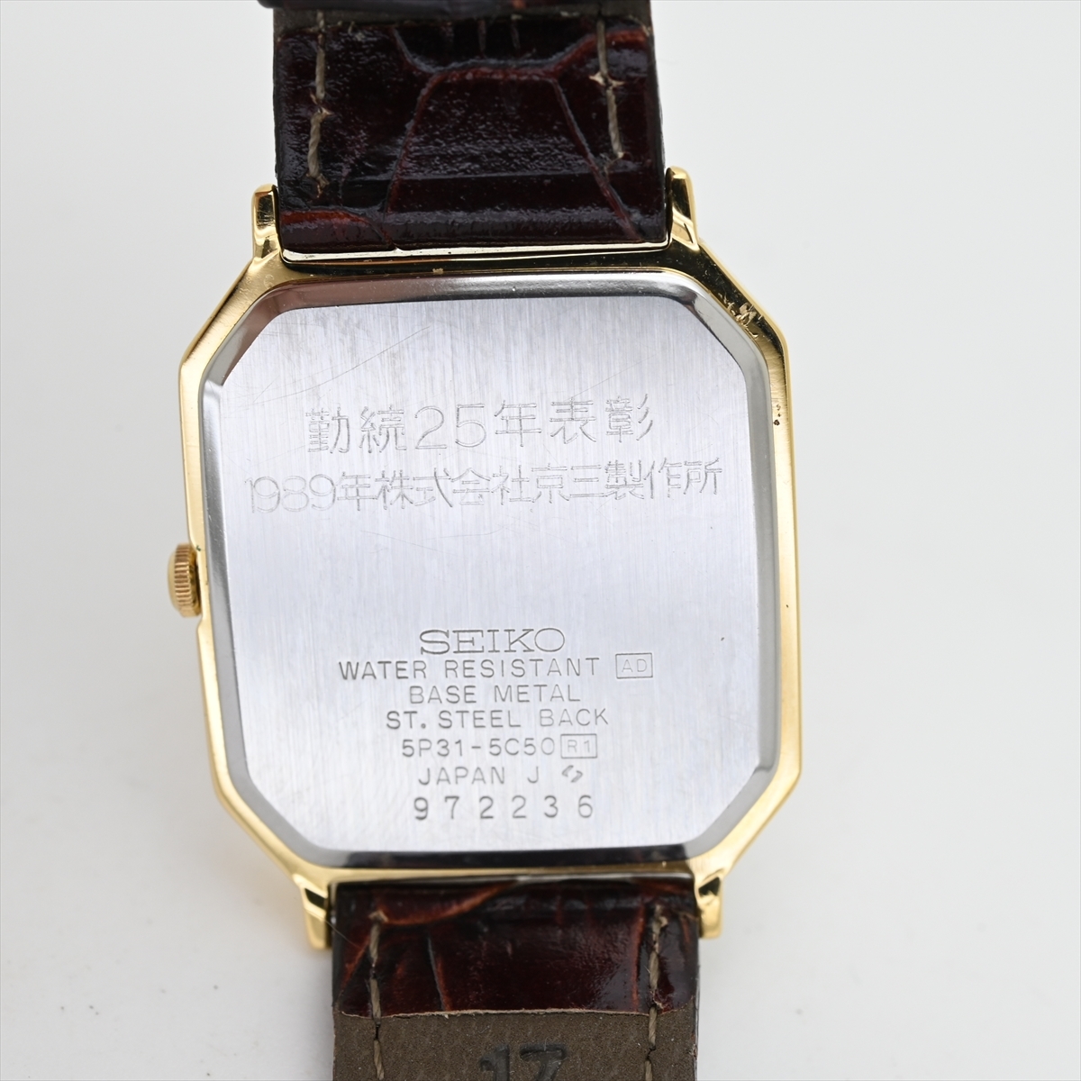 稼動品】SEIKO クォーツ 腕時計 5P31-5050 SEIKO セイコー 5P31-5020 