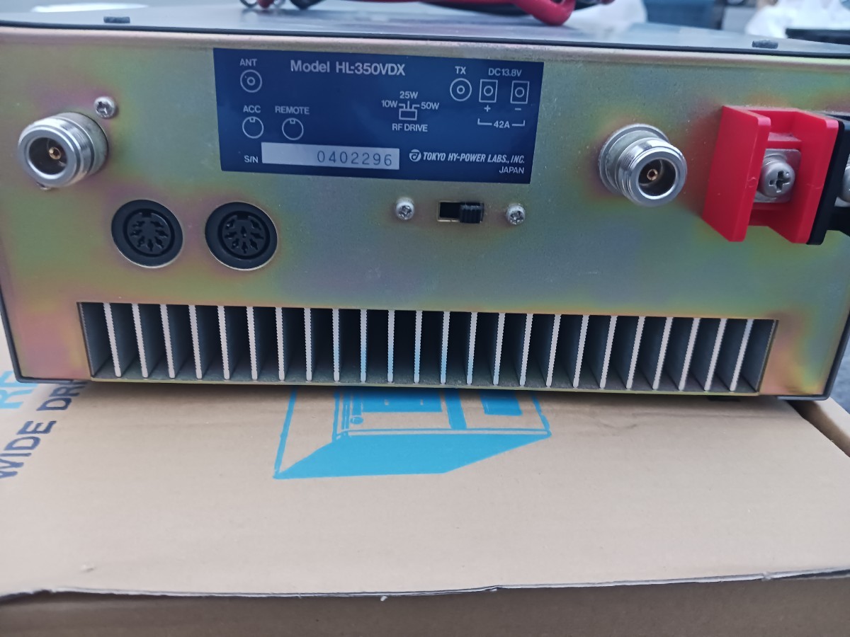 東京ハイパワー HL-350VDX リニアアンプ 144MHz 東京ハイパワー リニア