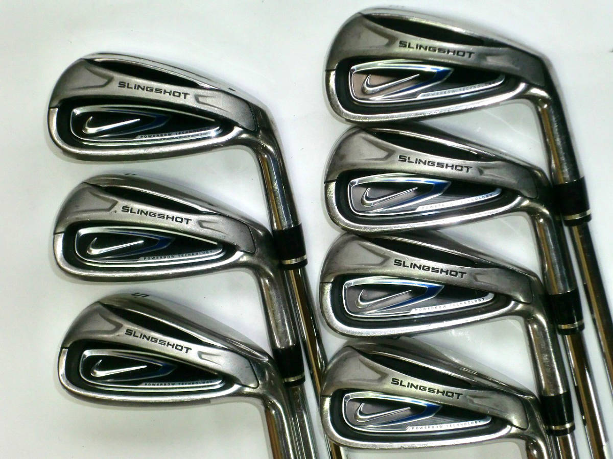 中古　ナイキ　スリングショット　5～9、P、S　スチールシャフト
