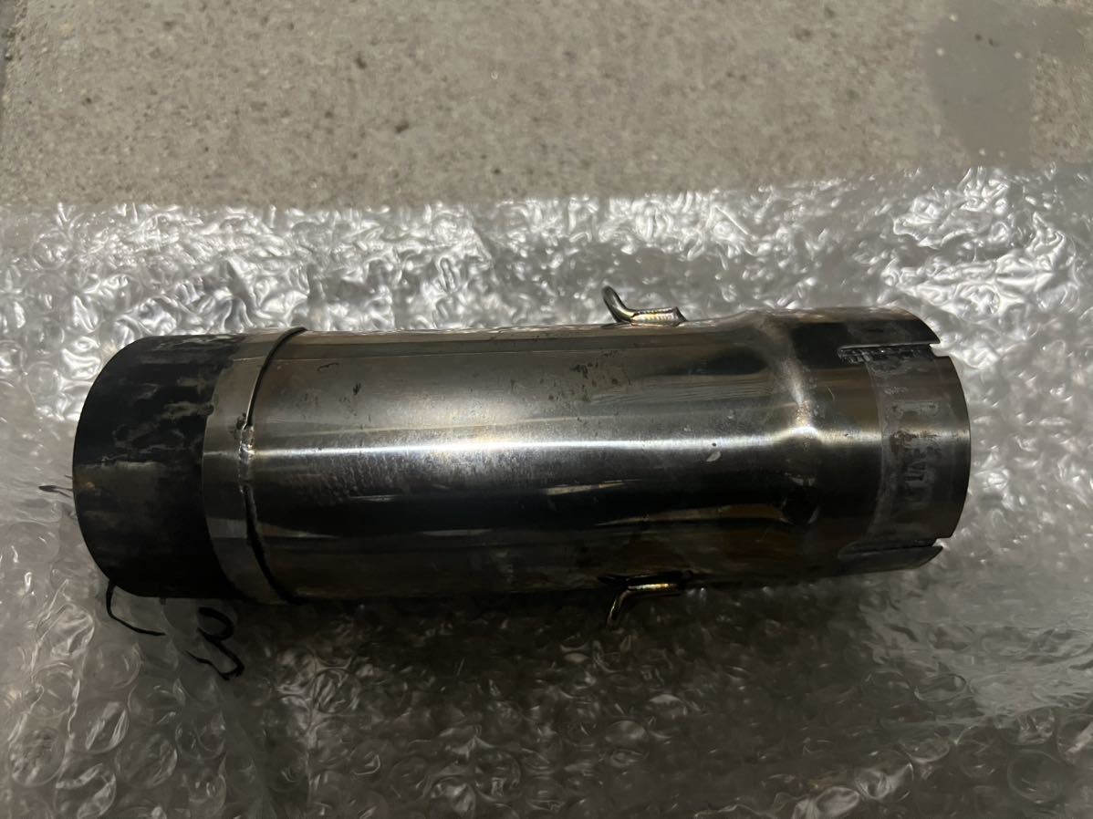 トリックスター サイレンサー 差し込み60.5mm ダエグ用リンクパイプ