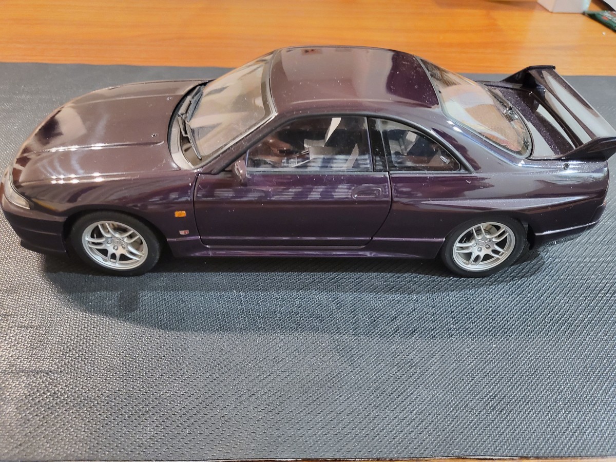 難あり】オートアート 1/18 スカイラインGT-R BCNR33 R33 VSPEC