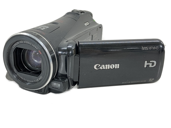 配送 Canon キヤノン 【】Canon キヤノン iVIS HF M43 ブラック ビデオ