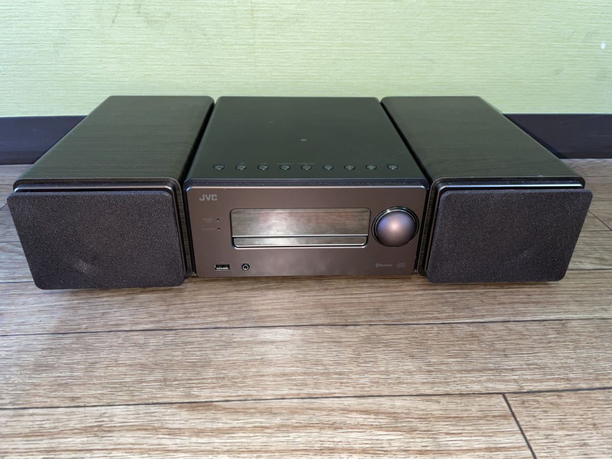 美品 JVC フルレンジウッドコーンスピーカー ペア SP-EXS55 JVC