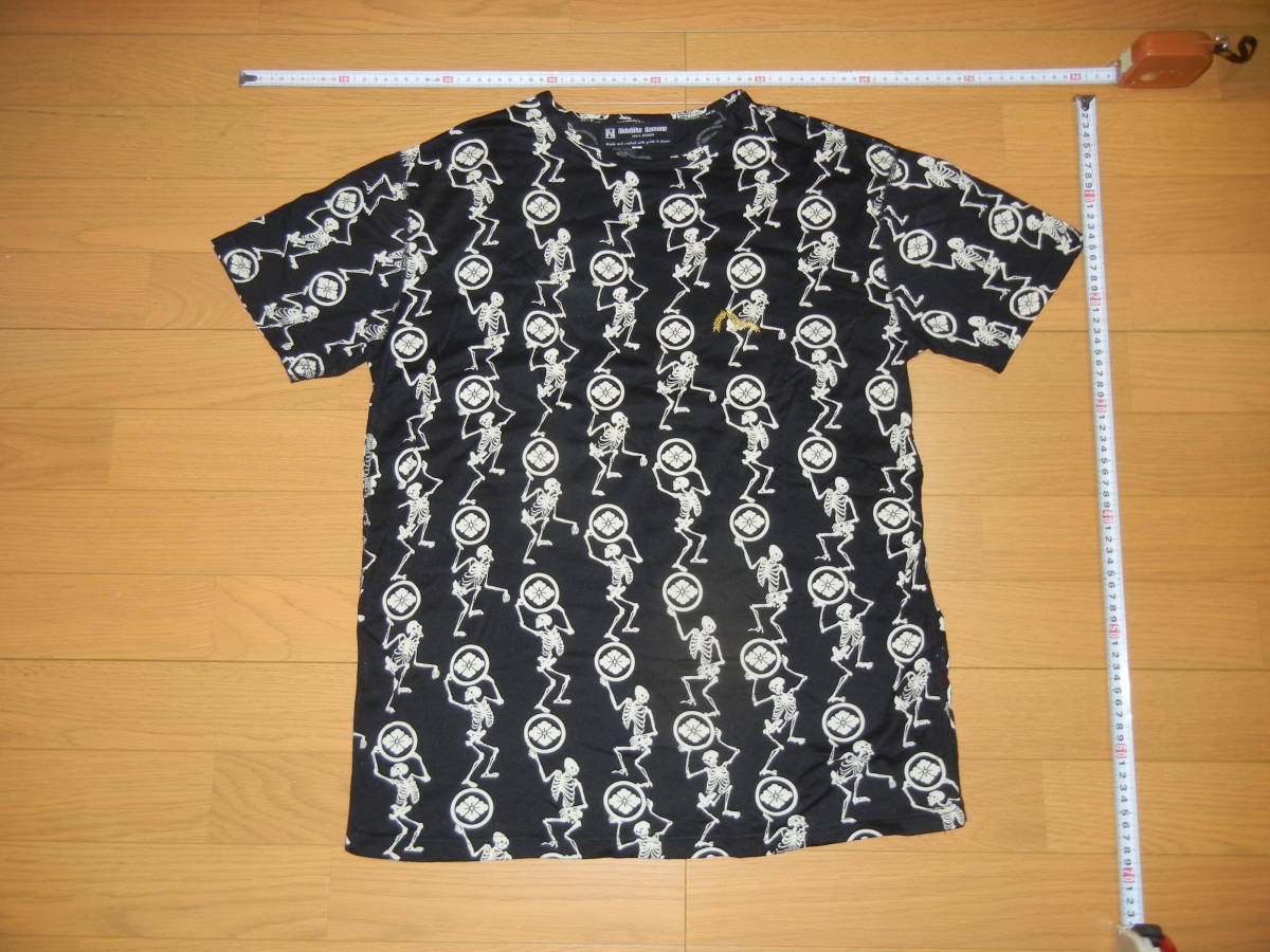 エビス 山根 Tシャツ エヴィス EVISU 骸骨 家紋 半袖 42 【公式通販】