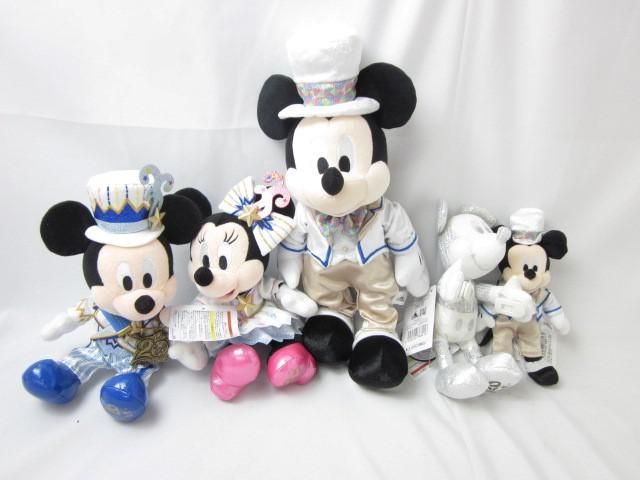 【同梱可】優良品 ディズニー ミッキー ミニー 20周年 20Time to Shine! ぬいぐるみ 等 タグ付き グッズセット