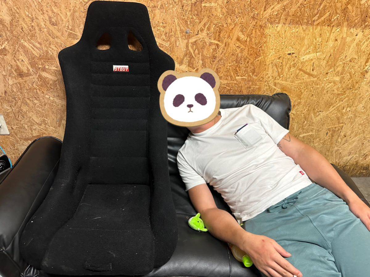 超貴重なレアものです　トミーカイラ　シート　セミバケット　ジャンク扱い　　★送料無料★ RECARO トミーカイラ レカロ トミーカイラモデル 底止め(本体 ブリッドのスーパーセミバケットシートのフラッグシップモデル
