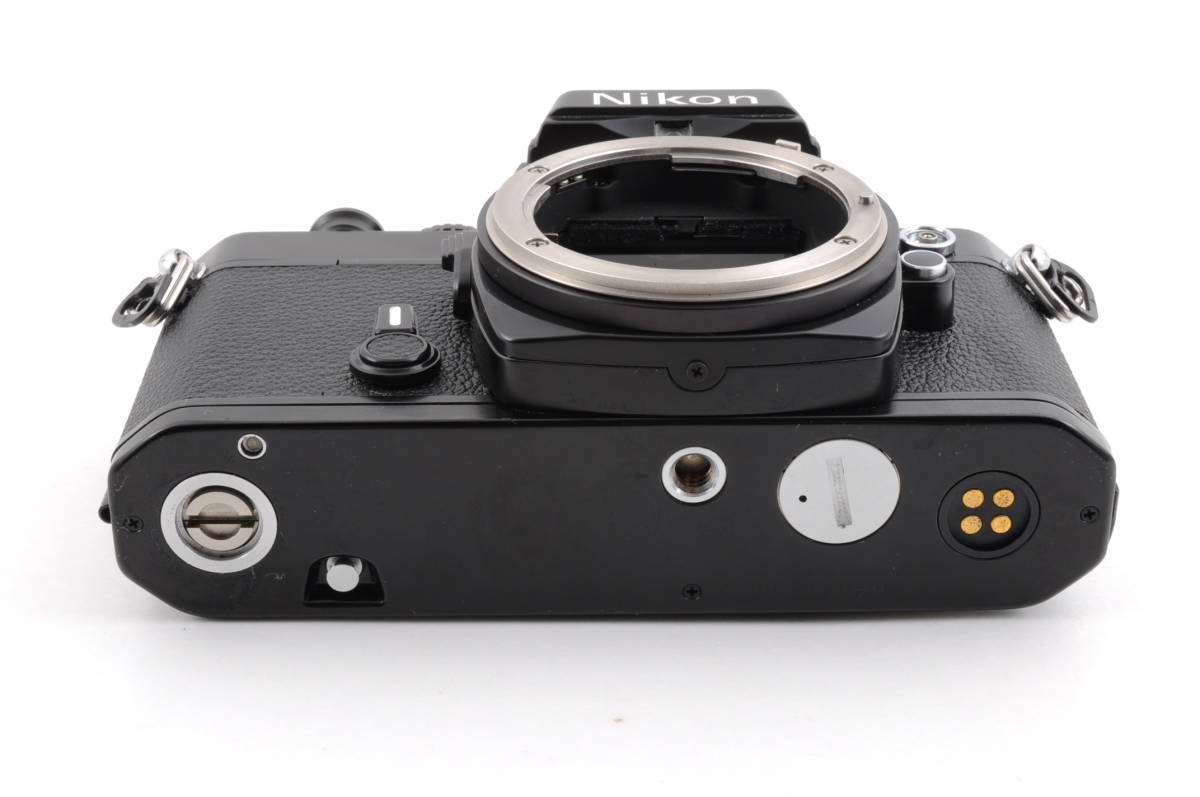動作品 ニコン Nikon FE ボディ 黒 ブラック MF 一眼レフ フィルム 