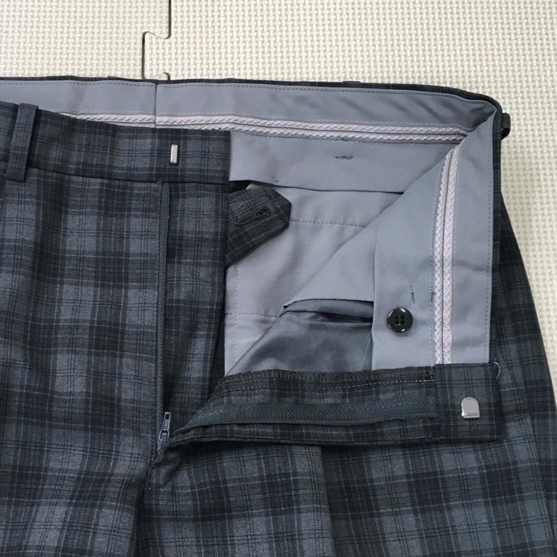 AT630-2 栃木県 作新学院高校 男子学生服 ズボン 1点 /夏用/W82/丈103 