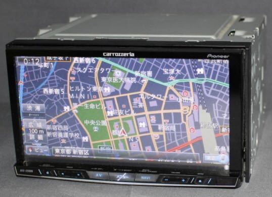 カロッツェリア　サイバーナビ　AVIC-ZH0009 AVIC-ZH0009 地図2022年カロッツェリア サイバーナビ 4×4 フルセグ(HDD