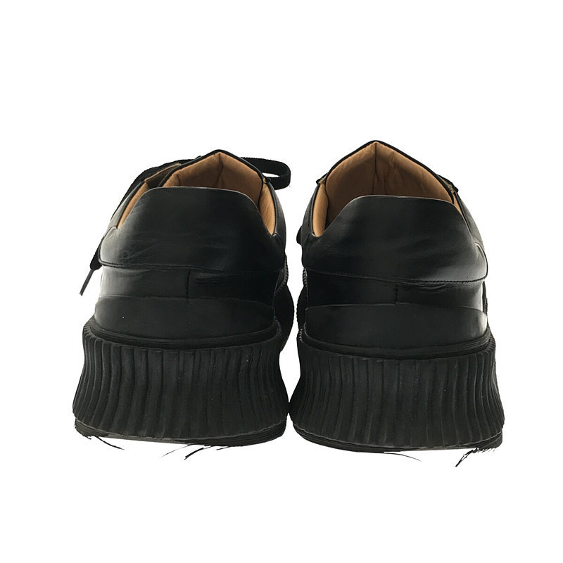 JIL SANDER / ジルサンダー | レザー プラットフォーム スニーカー