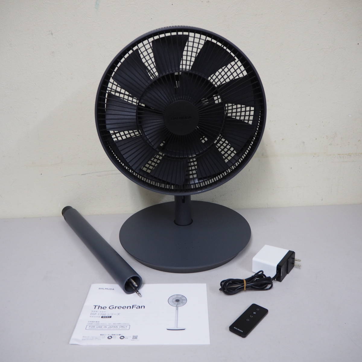 バルミューダ 2022年製 扇風機 BALMUDA GreenFan 極美品》BALMUDA EGF